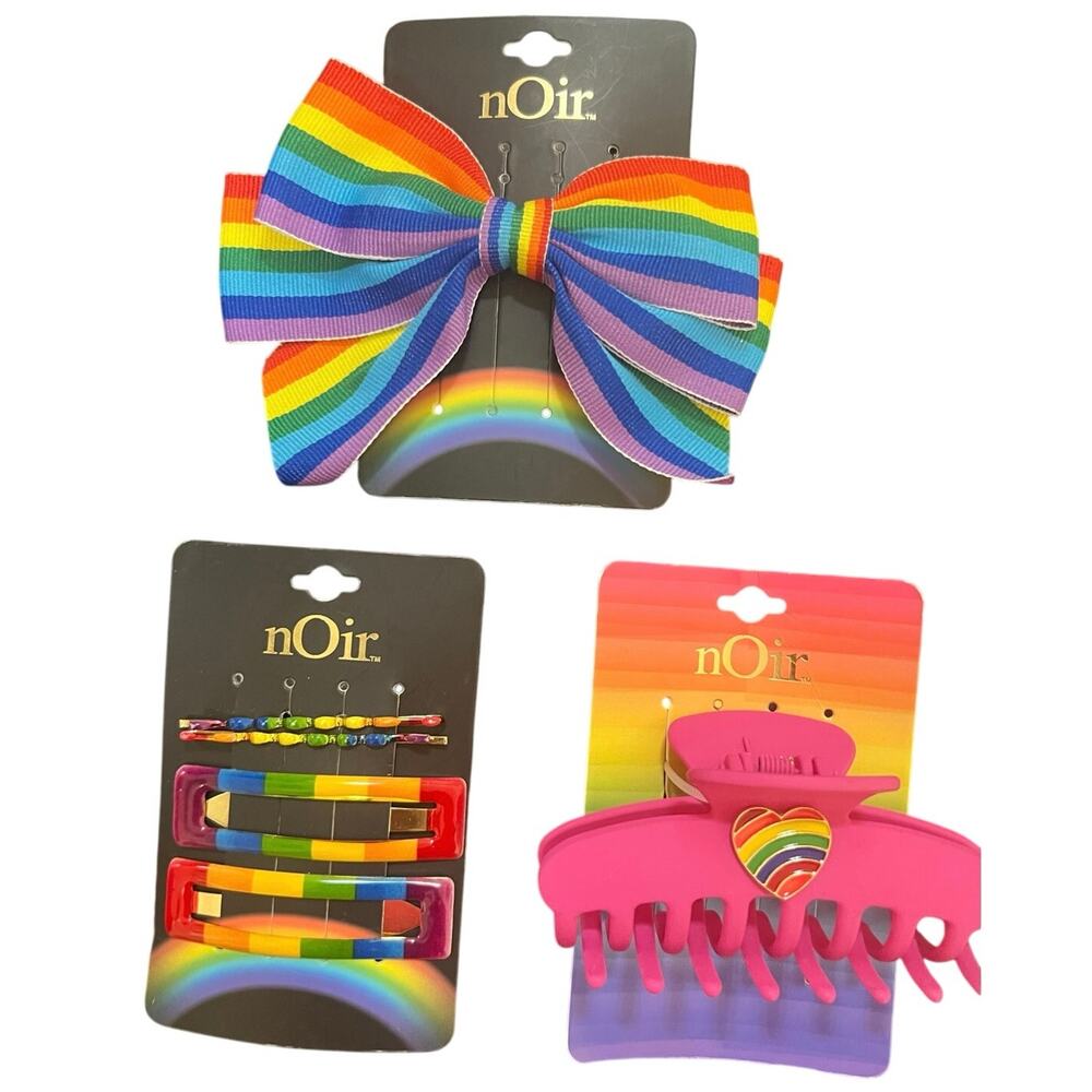 Rainbow Hair Accessories Pride Day Hair Accessories